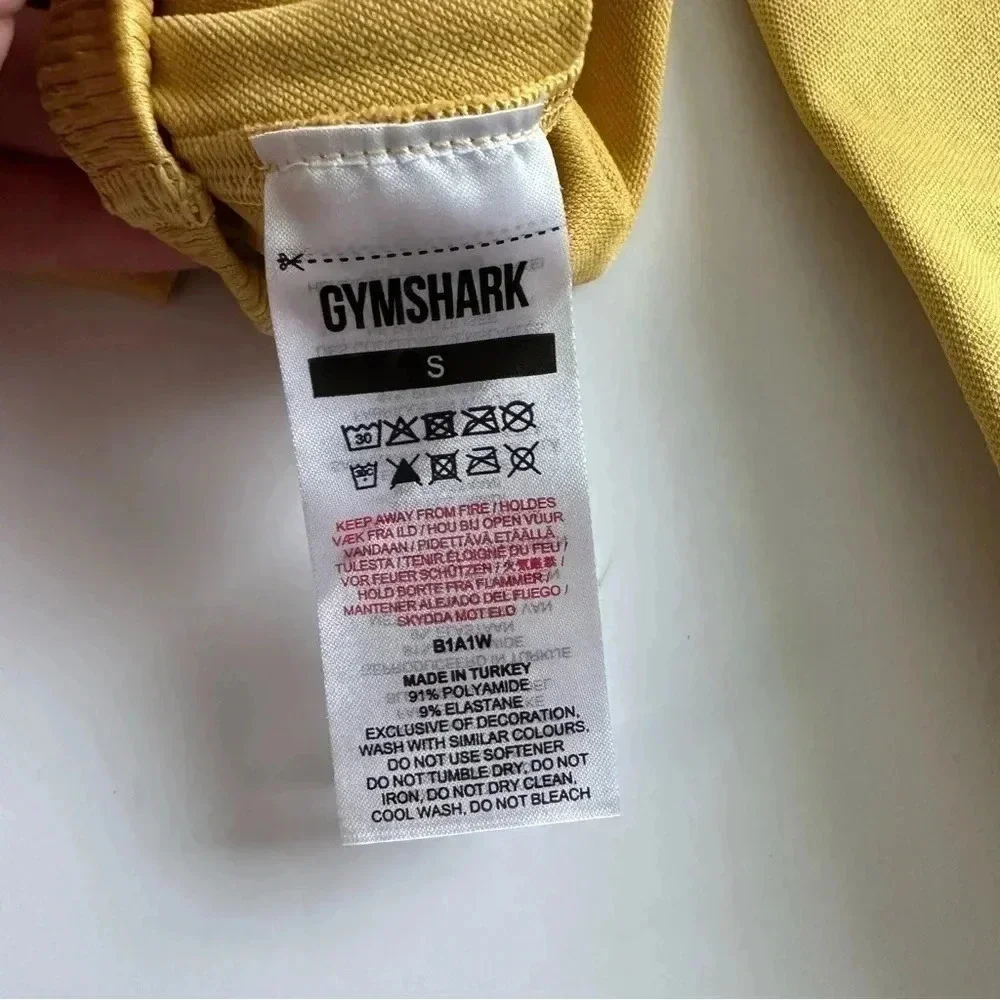 Gymshark‎ Studio Leggings Yellow Small